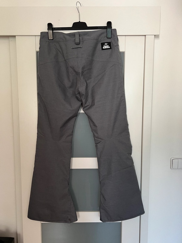 Šedé snowboardové kalhoty Horsefeathers Avril - 4