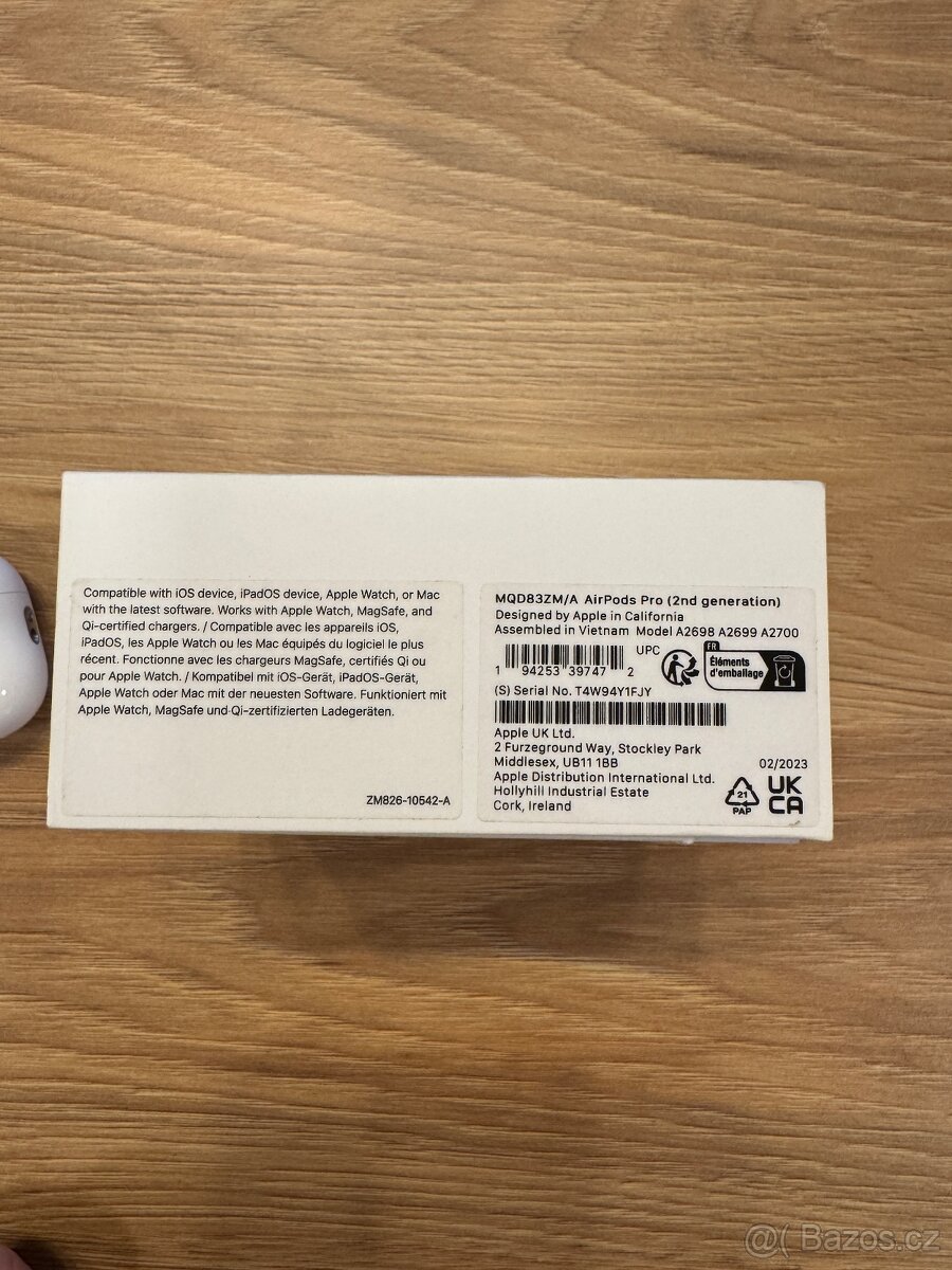 Apple Airpods Pro 2 - pravé sluchátko + case - 4