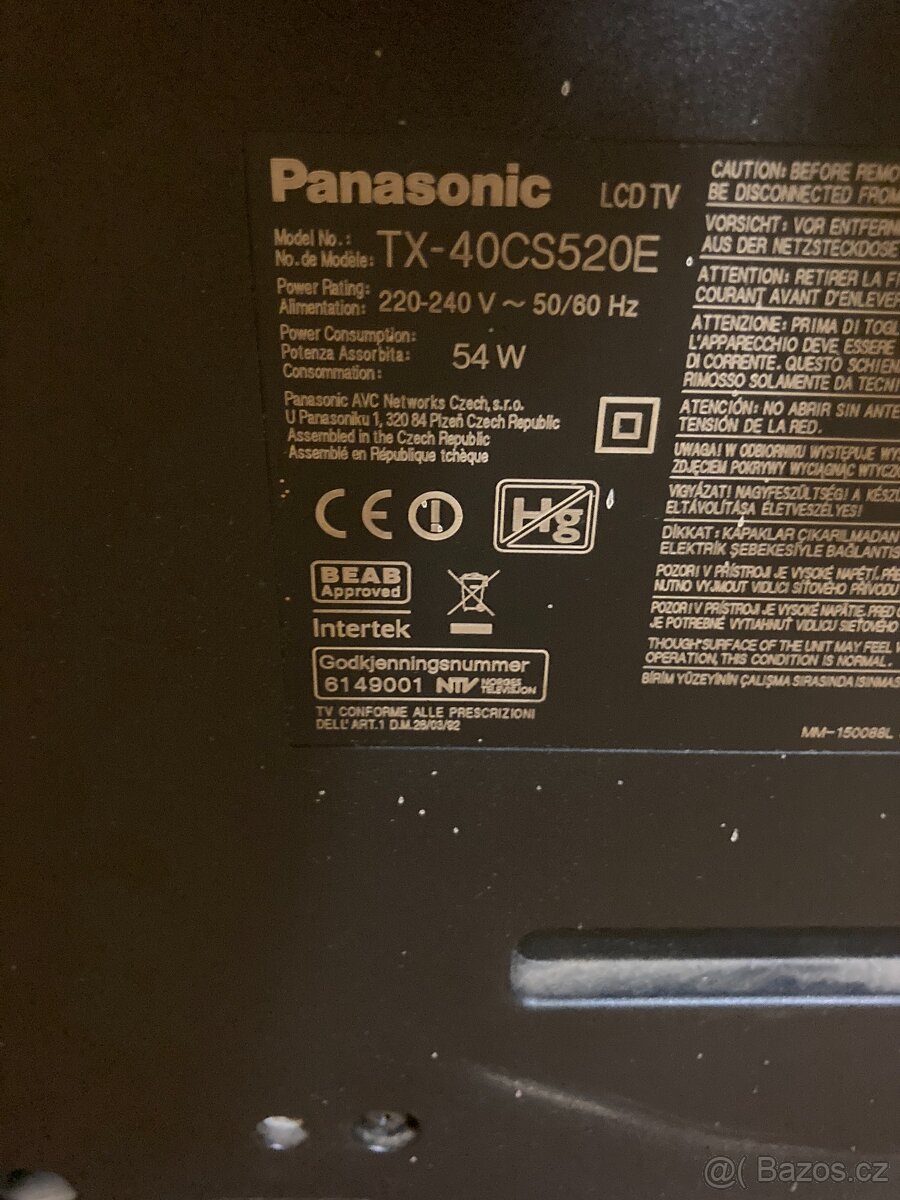 FULL HD LED Smart Televize PANASONIC TX-40CS520E-100 cm-Wifi - 4