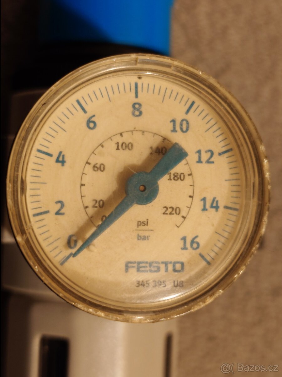 Regulační ventil Festo LR-D-MINI vč. odkalovacího filtru - 4