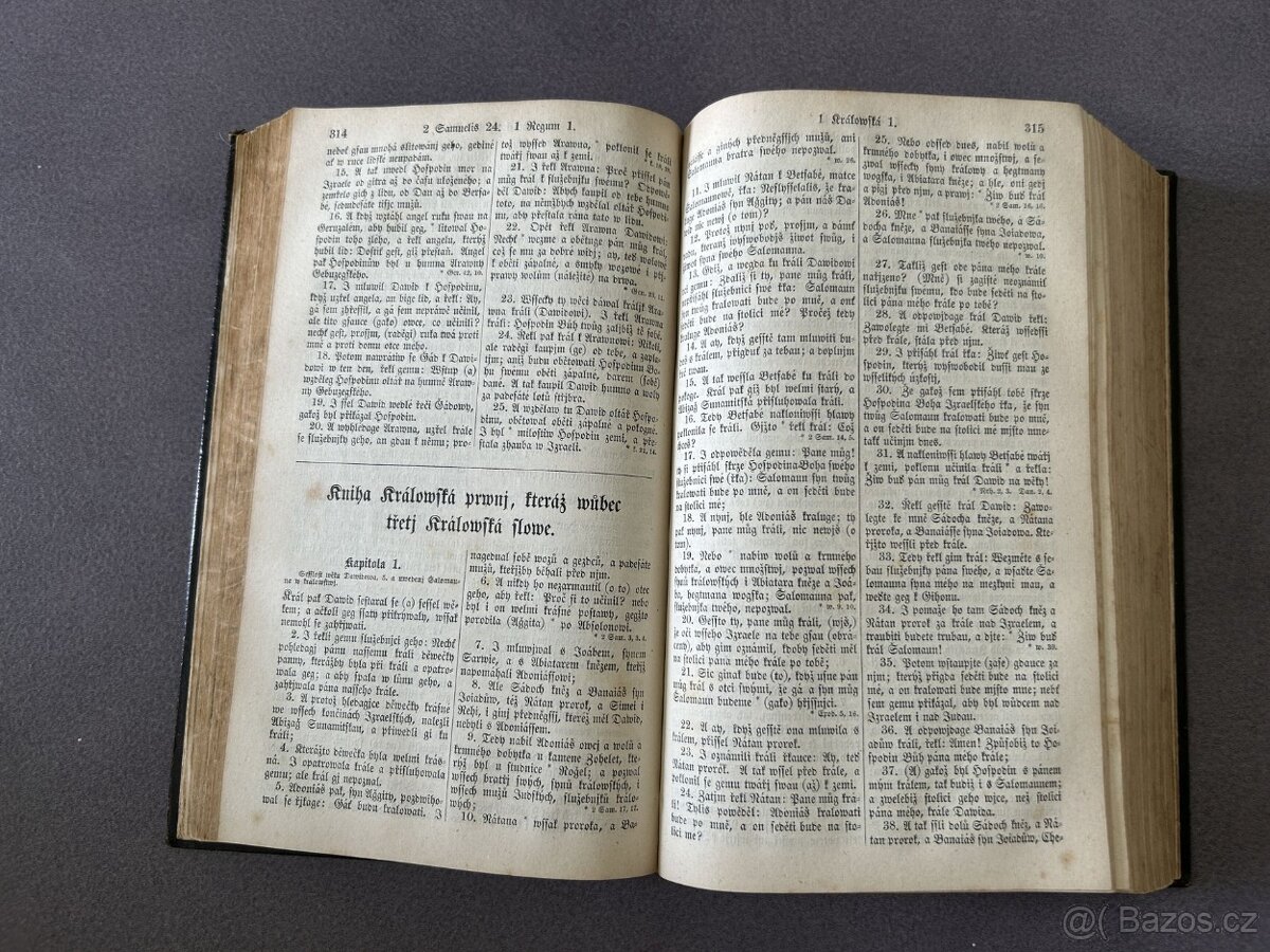 Biblia Sacra, to jest: Biblí Swatá, z roku 1867 - 4