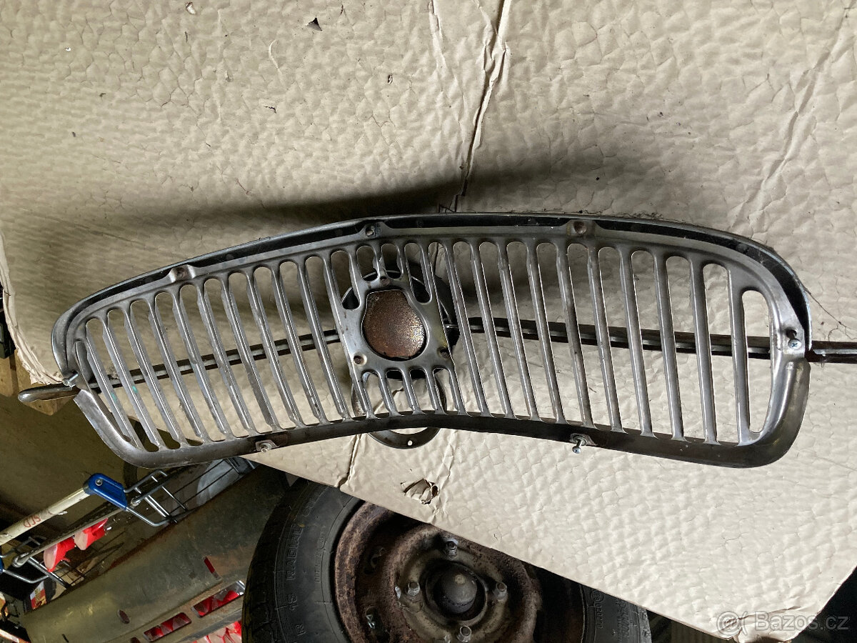 Maska chromová FIAT 1100 +jiné díly - 4