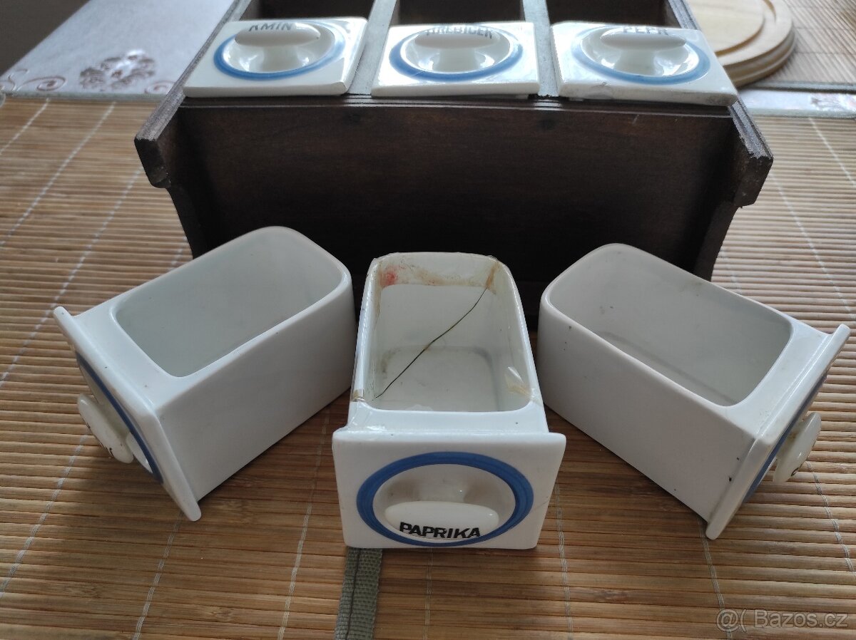 Porcelánové kořenky - 4