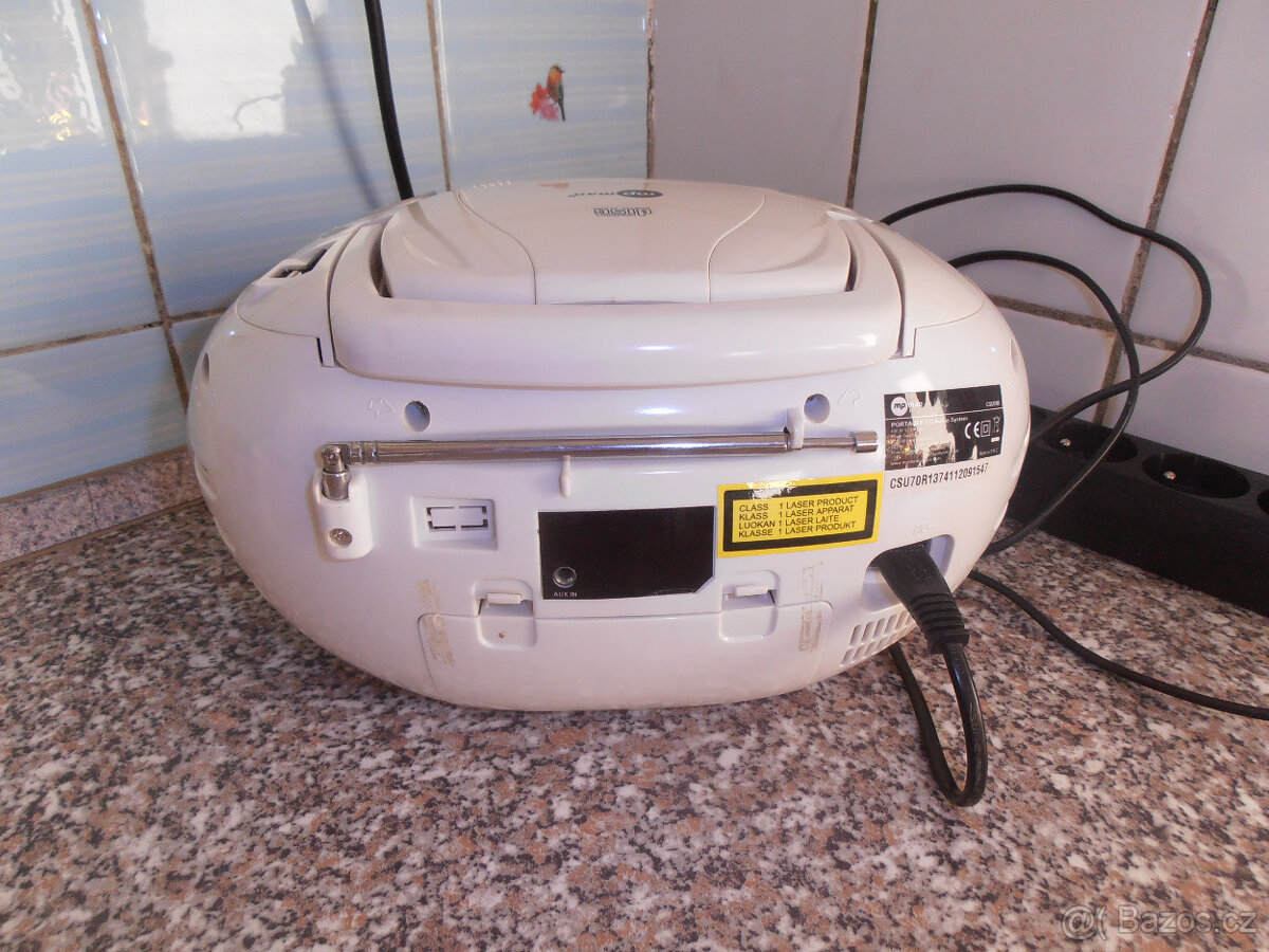 Rádio s CD přehrávačem - 4