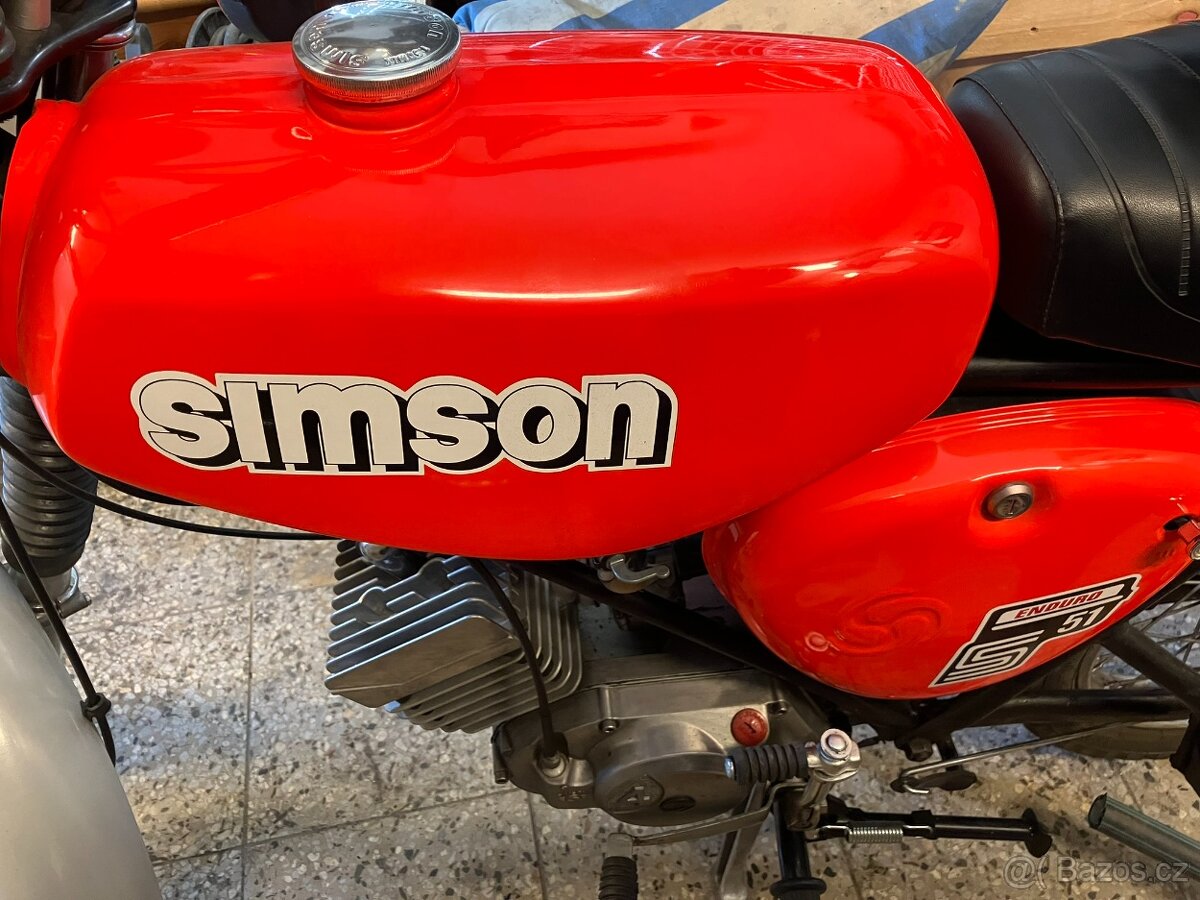 Legendární Simson Enduro S51