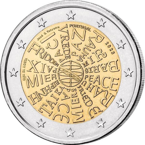 2 Euro Portugalsko pamětní mince 2019 - 2025 - vyberte si - 4