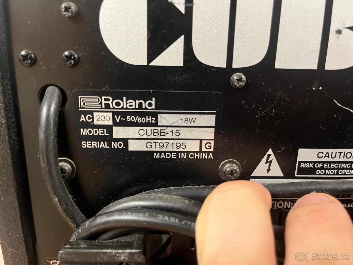 Roland Cube 15 kytarové kombo - 4