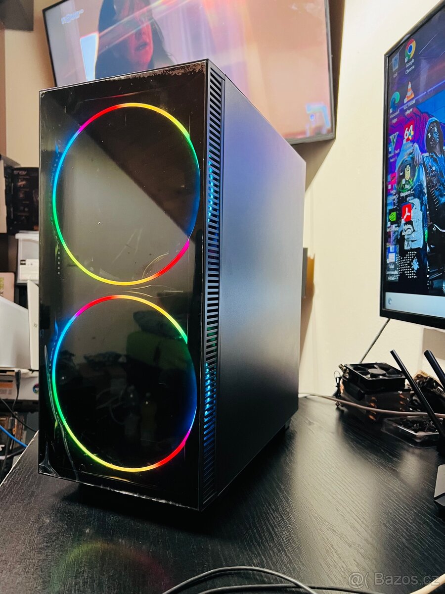 Herní Ryzen 5, 16GB DDR4,500 GB SSD a HDD, GTX 1650, Win 11 - 4