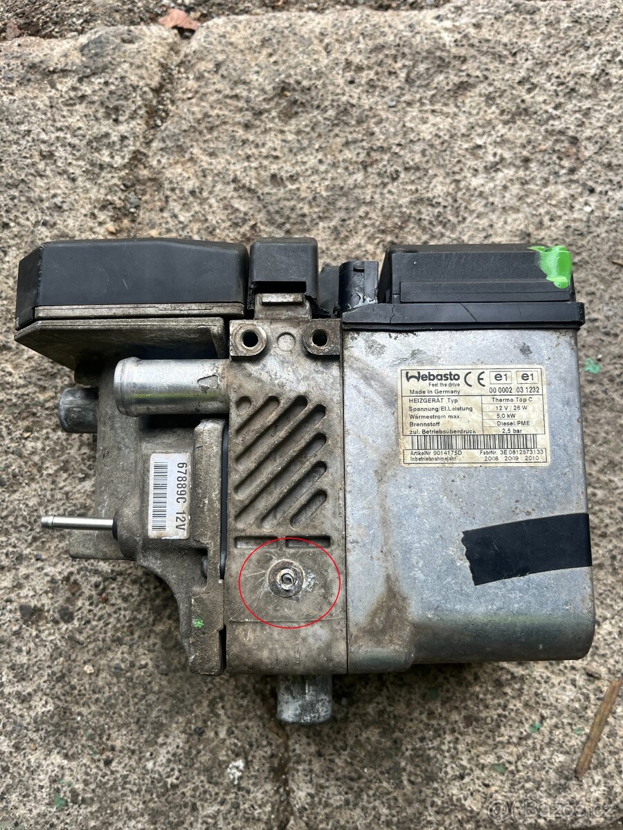 VW Touareg webasto 7L6815071G - 4