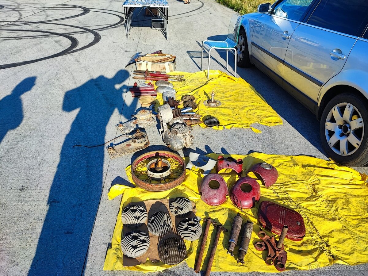 Prodám díly na motorky CZ, Jawa - 4