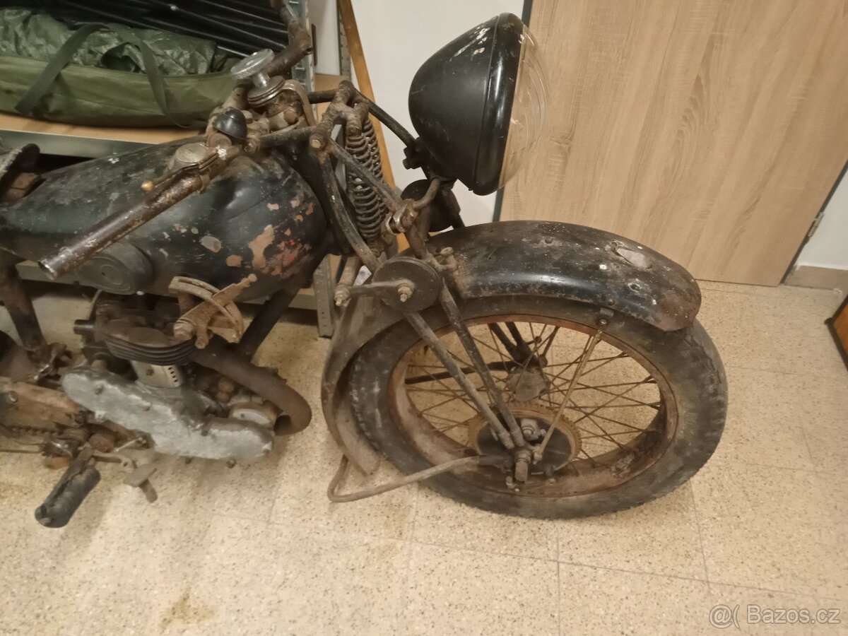 Předválečný motocykl Peugeot P107 350ccm, Doklady - 4