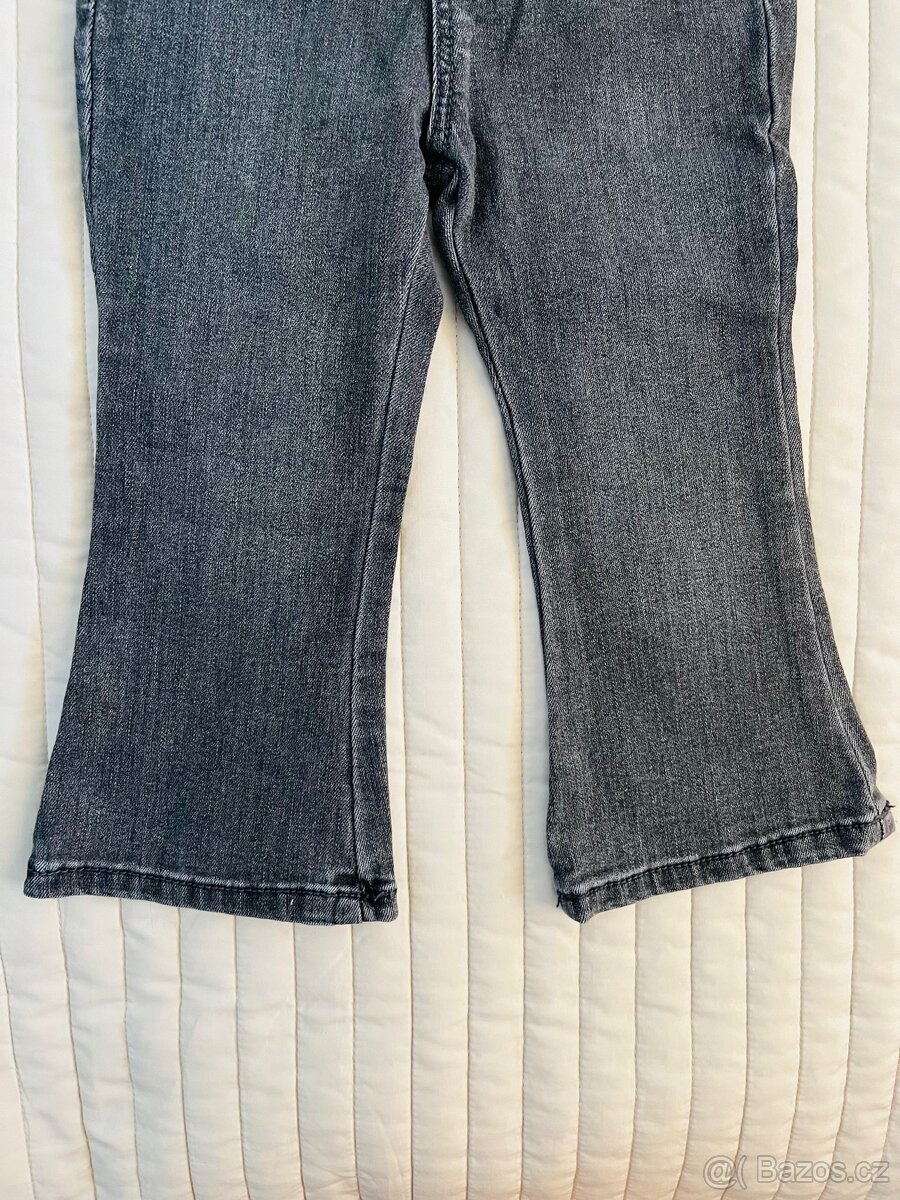 Dívčí džíny Zara – jako nové, vel.98 - 4
