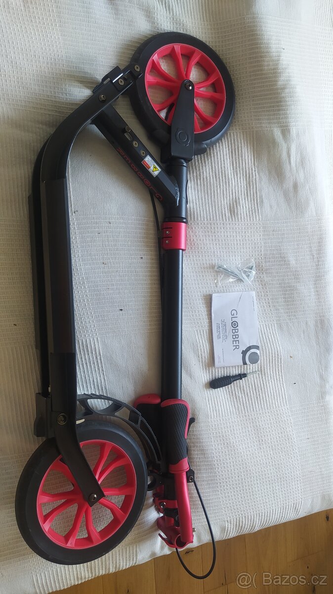 Kolobežka Globber One NL 230 Ultimate Titanium - Ruby Red - 4