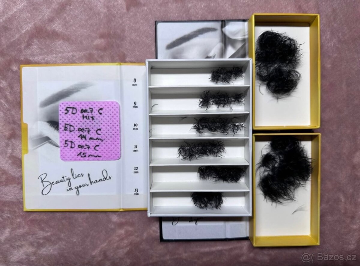 Kompletní sada na prodlužování řas - 4