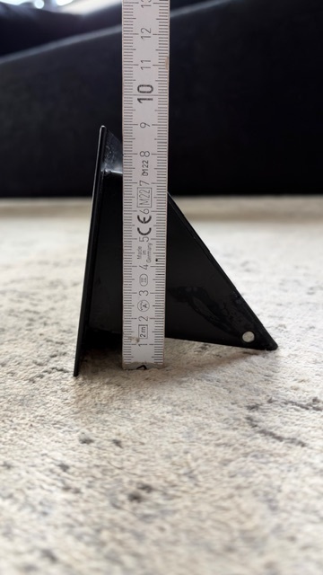 Krbová mřížka LUFT 90X600 černá - 4