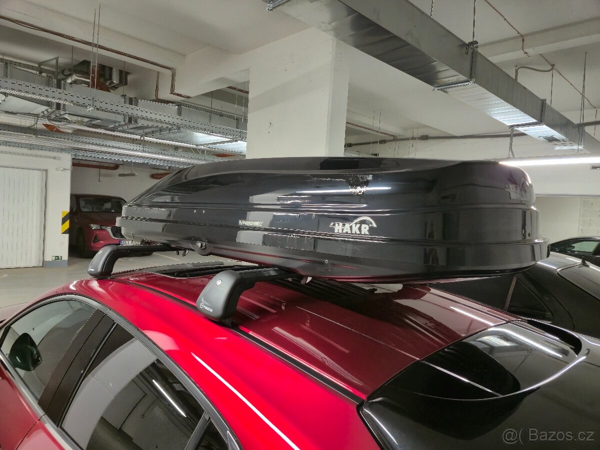 Střešní box HAKR Magic Line 400 černý - 4