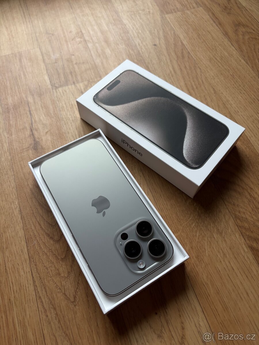 Apple iPhone 15 Pro 128GB přírodní - 4