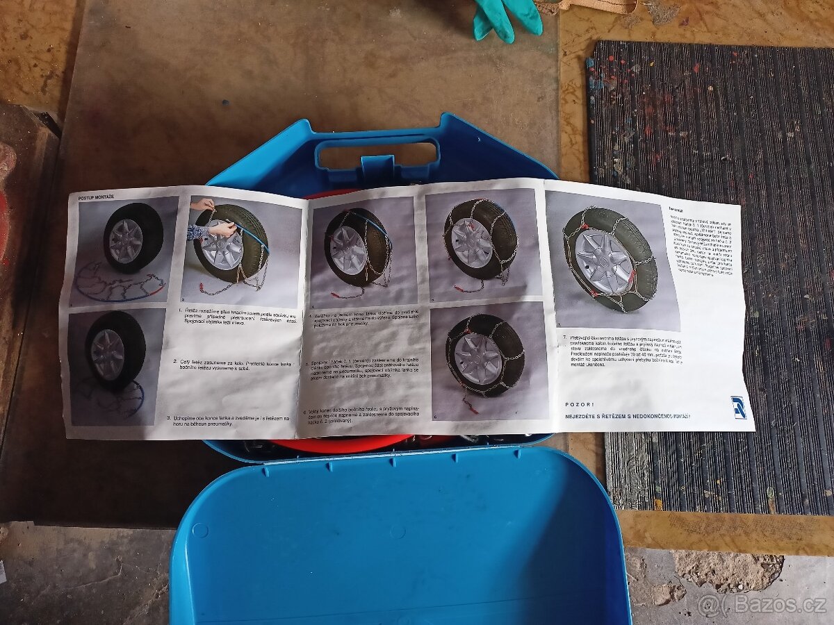 Sněhové řetězy SPRINT č.06 - 13" 14" 15" - 4