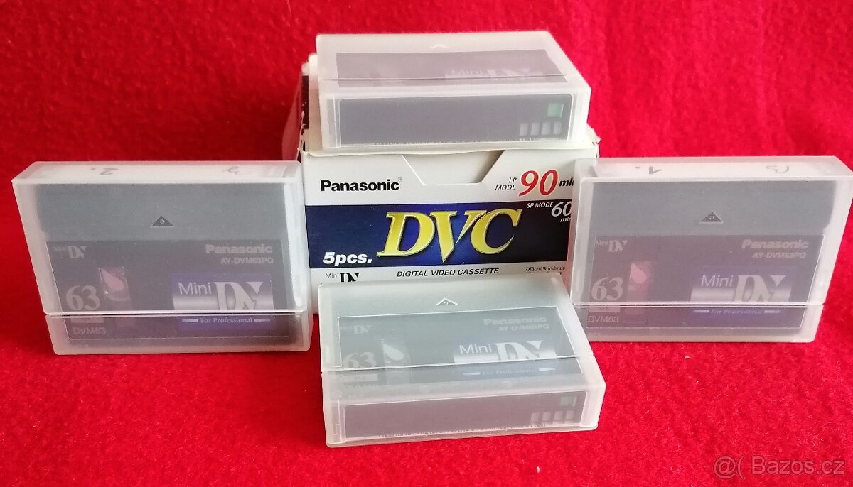 Digitálne MiniDV kazetky Panasonic - 4
