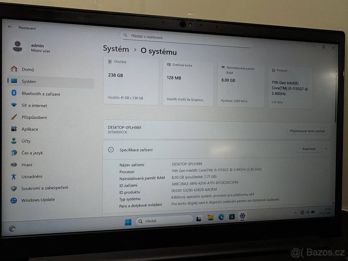 Lenovo ThinkPad e14 - 4