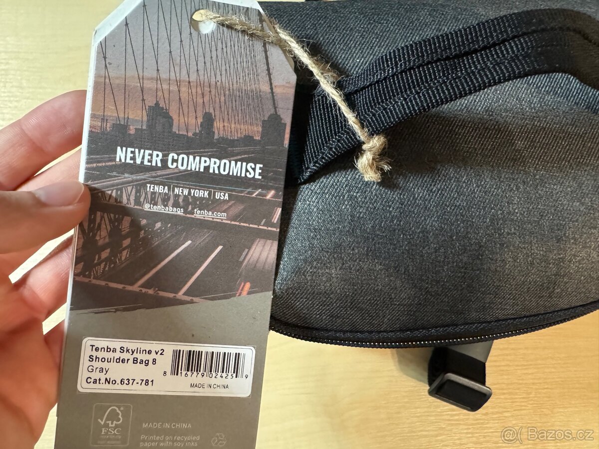 Tenba Skyline v2 Shoulder Bag 8 – šedá (NOVÁ) - 4