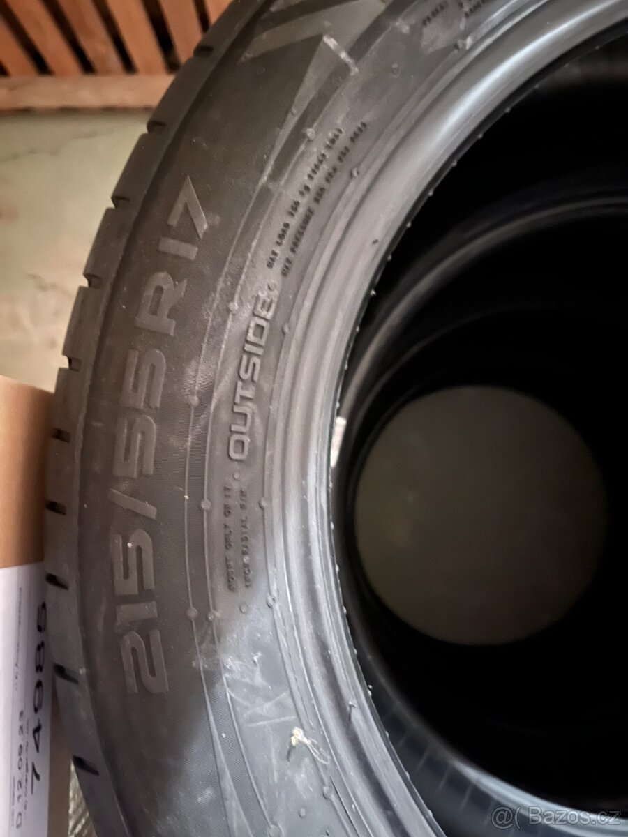 Nokian 215/55R17 98W nové letní pneumatiky - 4