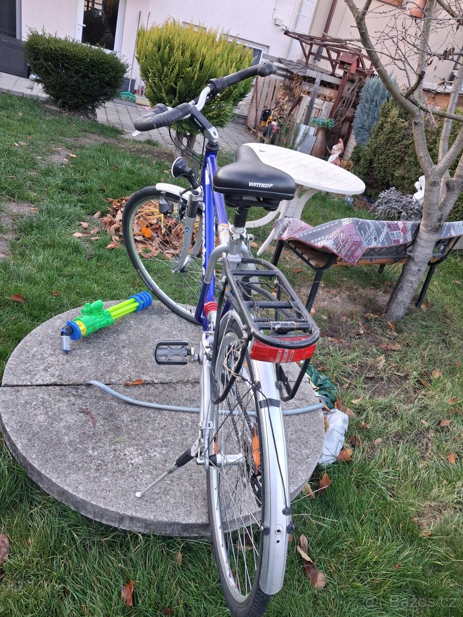 Městské city pánské kolo unikátní celoodpružené - 4