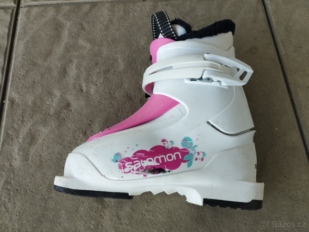 lyžařské boty a hůlky - 4