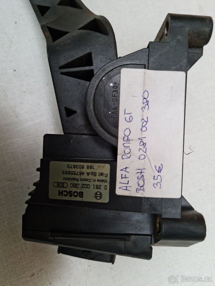 Alfa Romeo - Elektronický plynový pedál 281002380 - 4