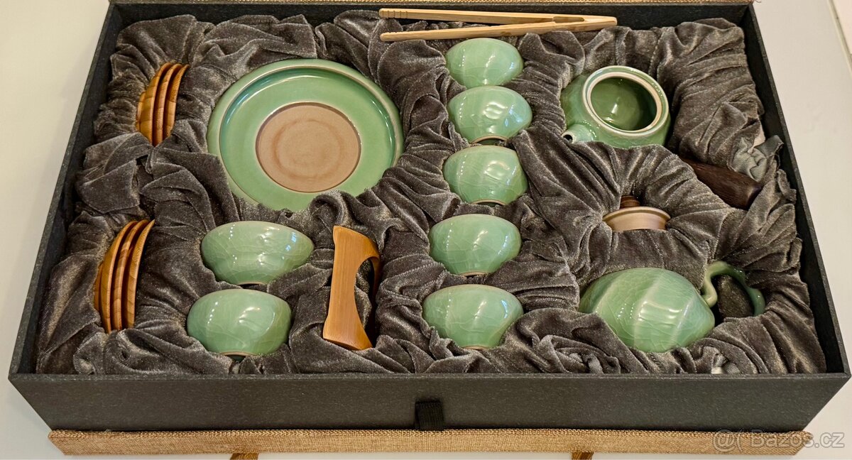 Nádherná nová čajová porcelánová souprava - 4