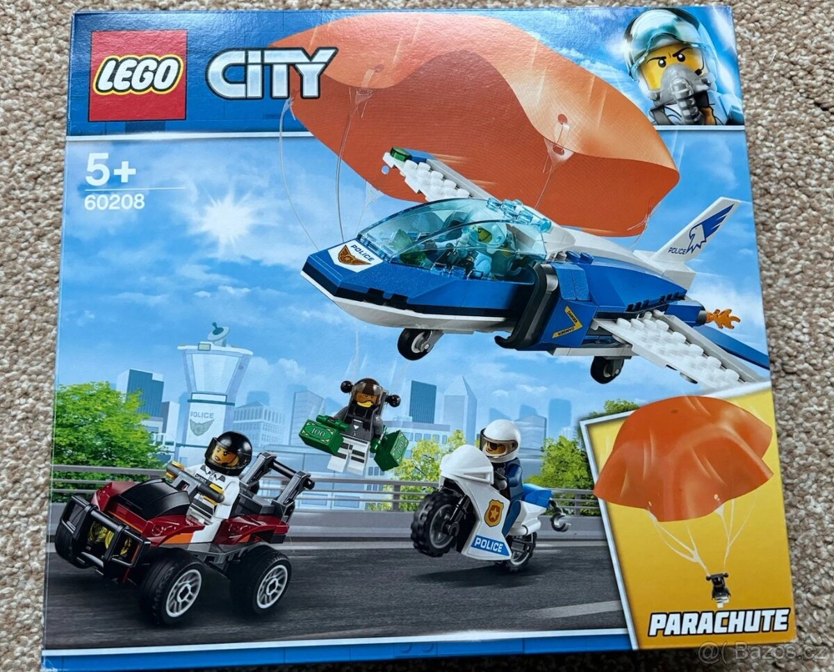 LEGO CITY: Sky Police Parachute Arrest (60208) zatčení - 4