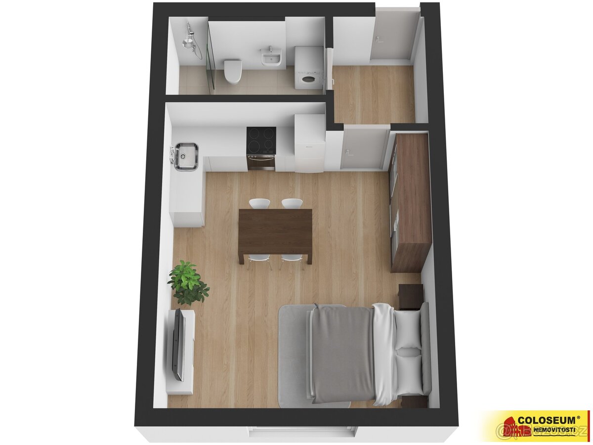 Hrušovany nad Jevišovkou, byt 1+kk, novostavba, sklepní kóje - 4