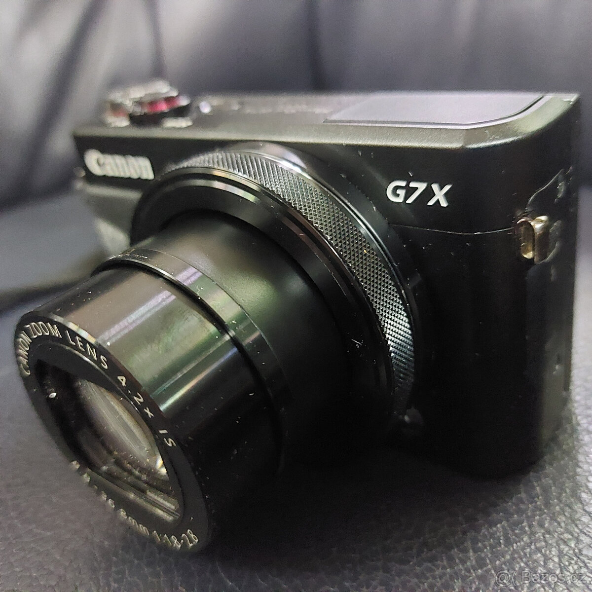 Fotoaparát Canon PowerShot G7 X Mark II, kabel, pěkný stav - 4