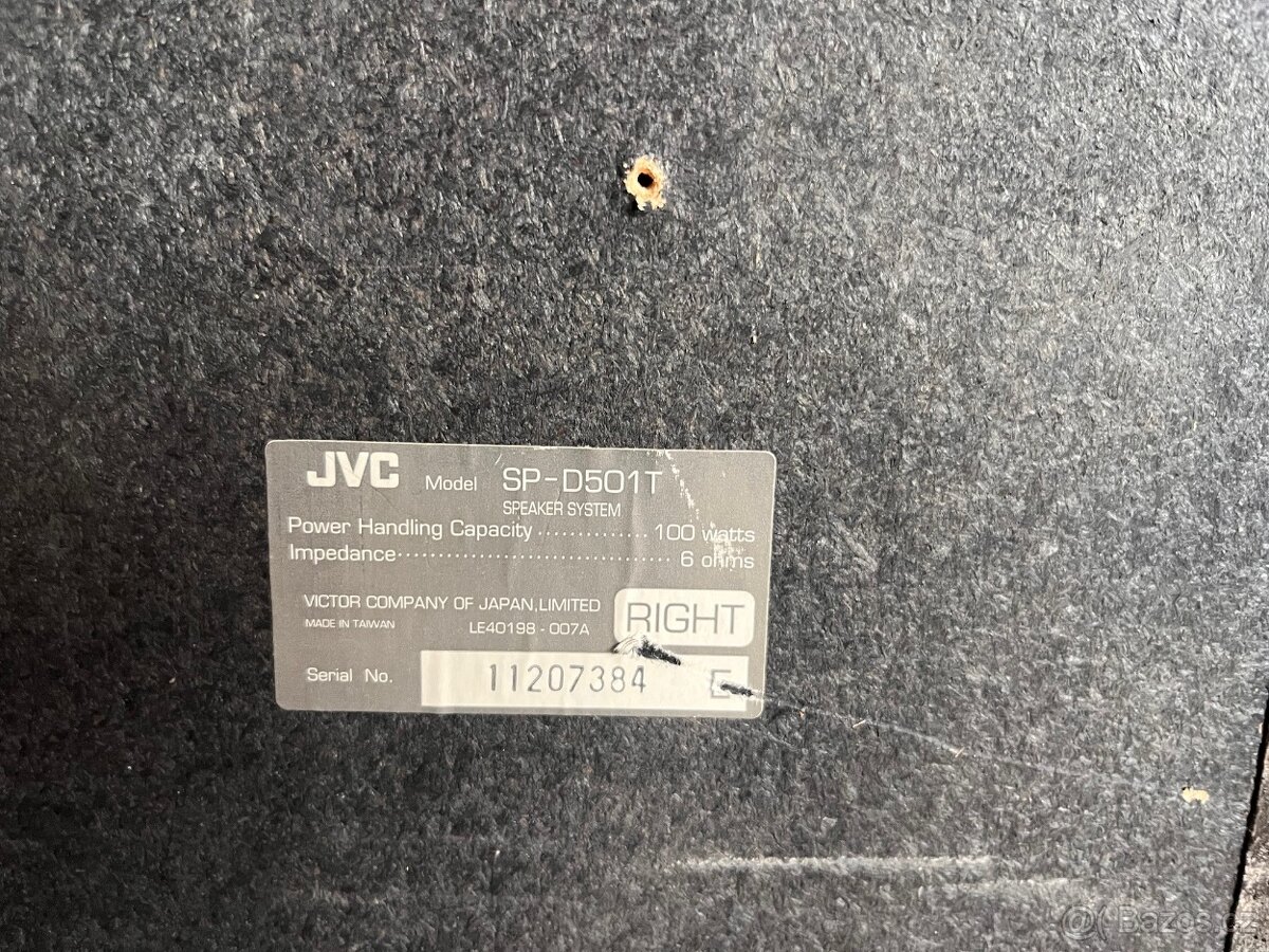 Reproduktory 2x JVC SP-D501T - 4