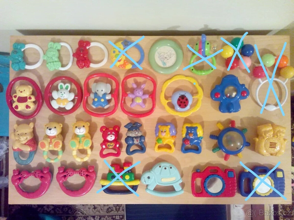 chrastítka, řeteze - 4