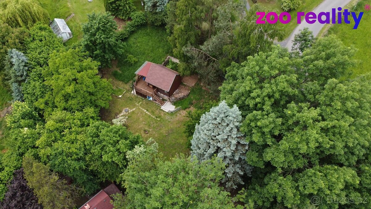 Chata, Dřevce, 1362 m2, okr. Litoměřice - 4
