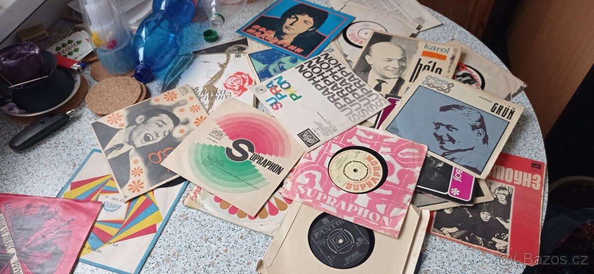 Gramofonové desky malé - 4