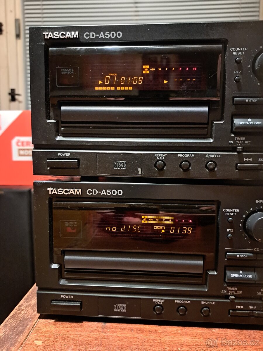TASCAM CD-A500 (CD přehrávač a kazetový magnetofon) - 4