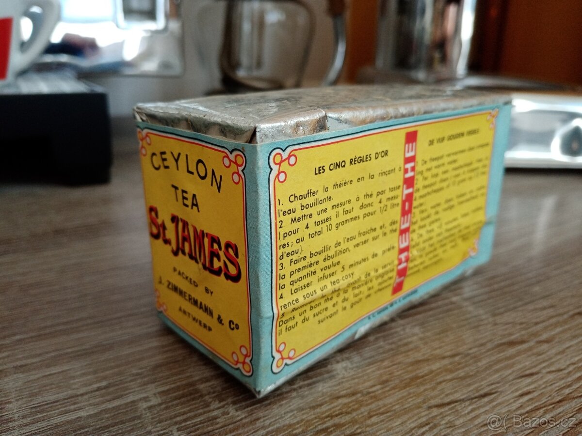 Retro krabička čaj - 4