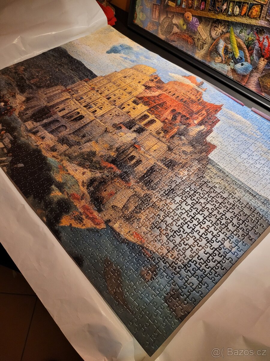Hotové puzzle Babylonská věž, 1530 ks - 4