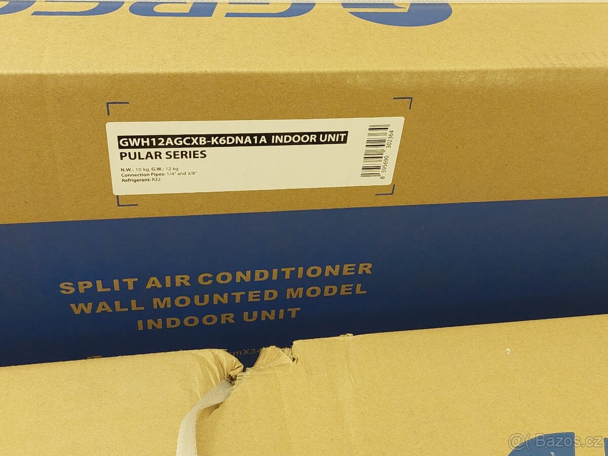 Prodám klimatizaci GREE Pular 9 kW, 3+1 - 4