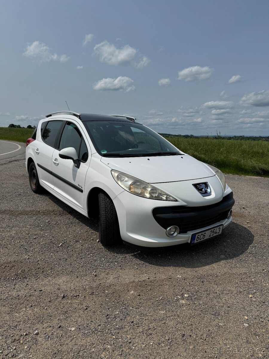 Peugeot 207 SW - nová STK do 06/2027, ihned k odběru - 4
