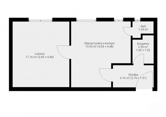Prodej bytu 2+kk, 52 m², Uherský Brod - 4