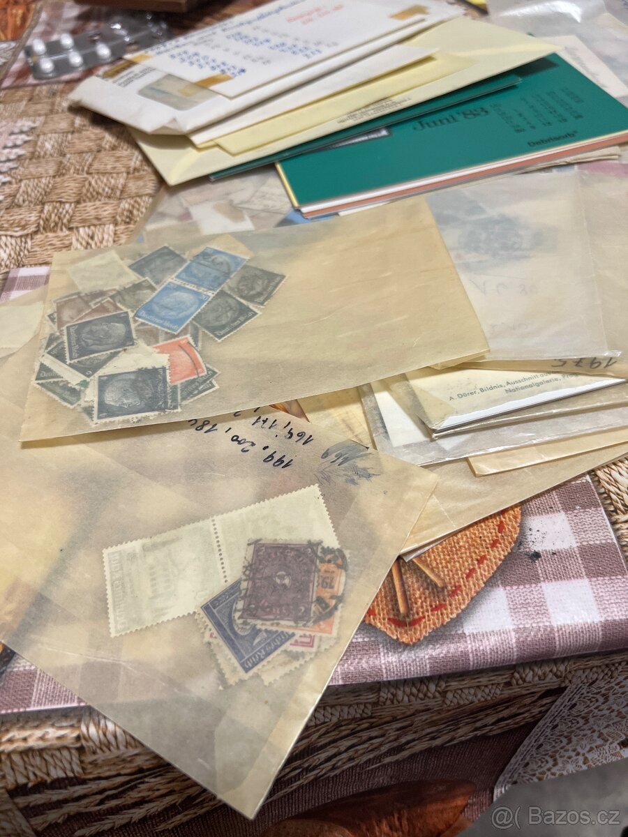 Známky staré Reich a Saar série atd Nemecko - 4