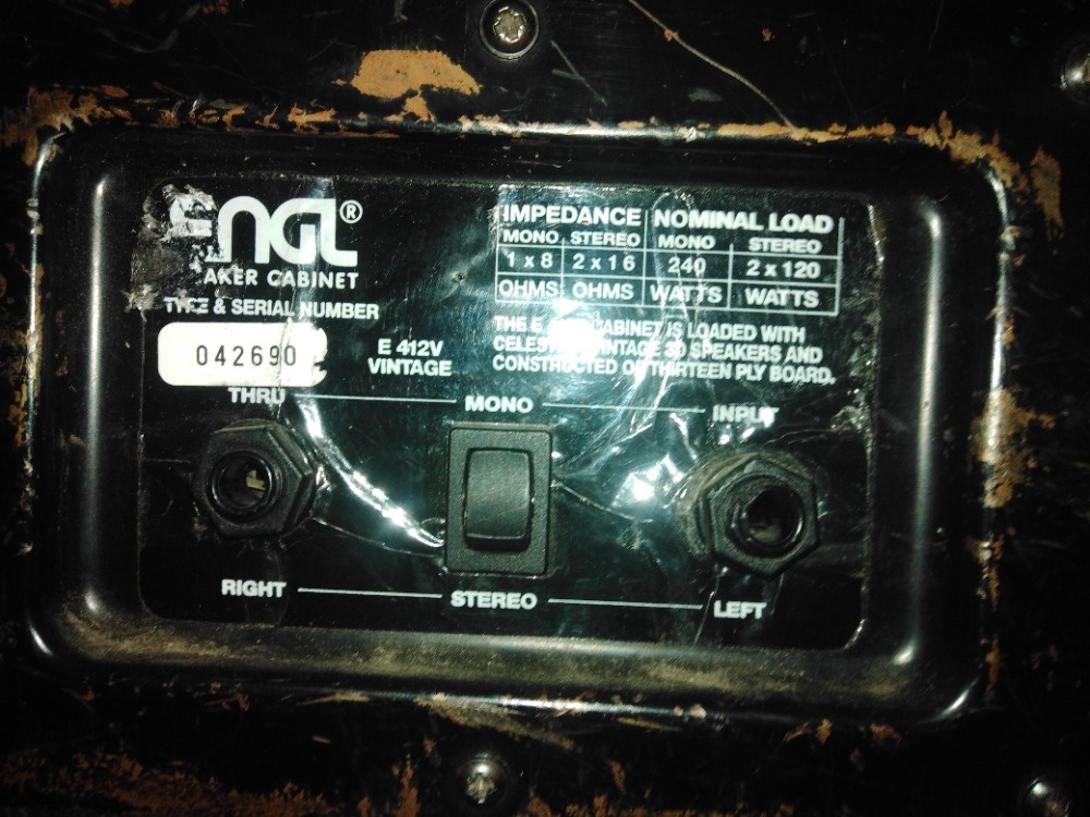 Engl E412VG Pro BK Straight - 4