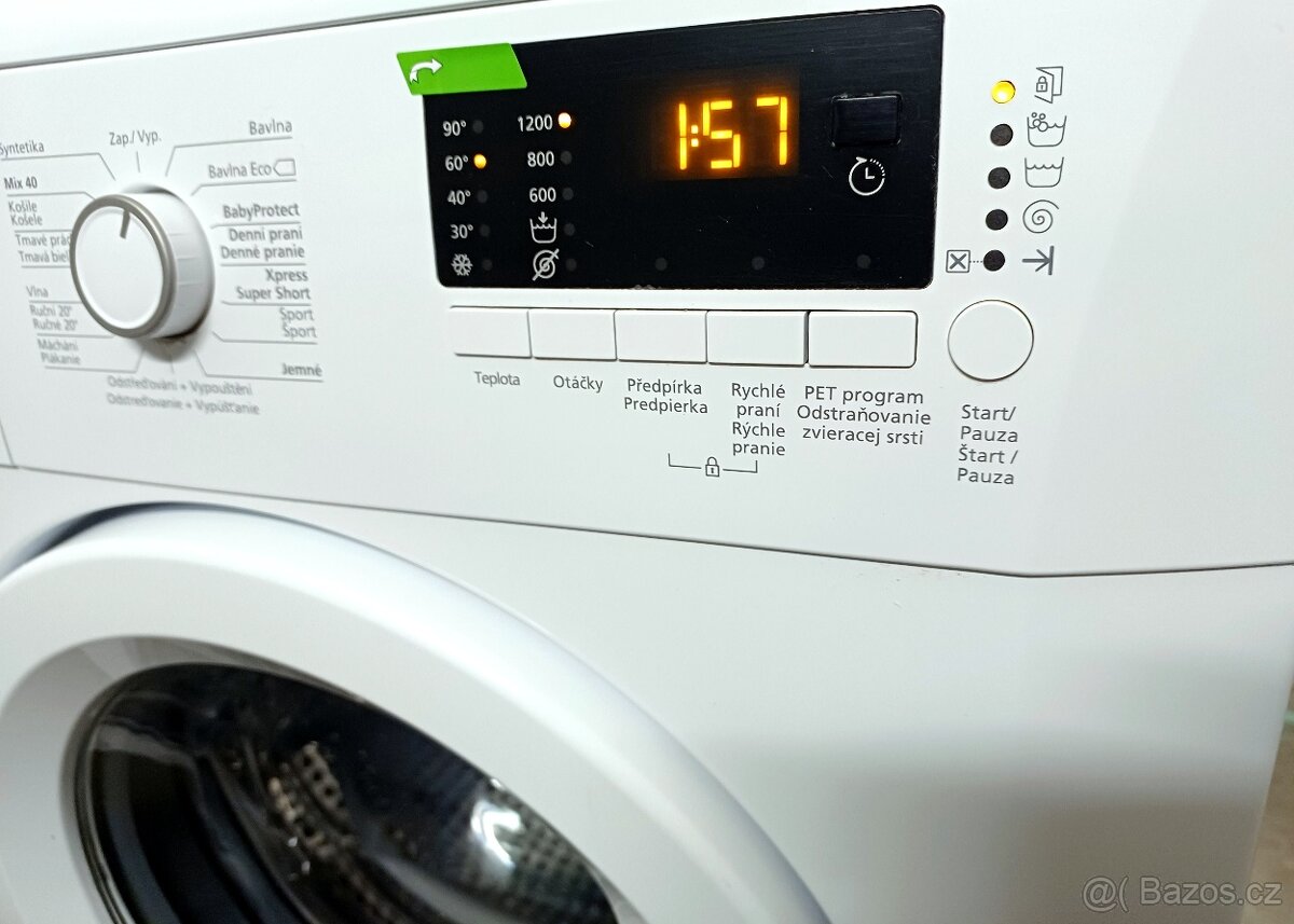 Pračka Beko A++ 6 kg 1200 ot./min. slim, ZÁRUKA Rozměry Výš - 4