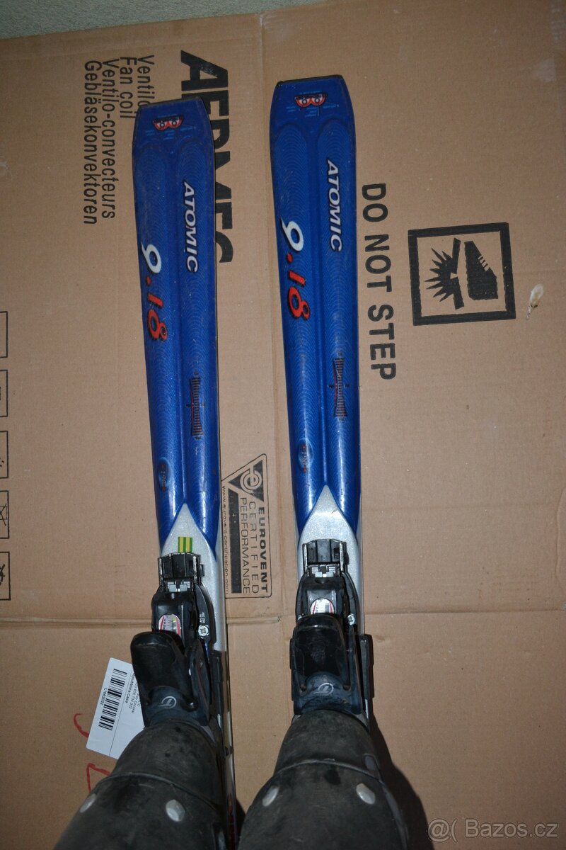 ski Atomic 180 cm vazko Tyrolka SP 8 boty Salomon - 4