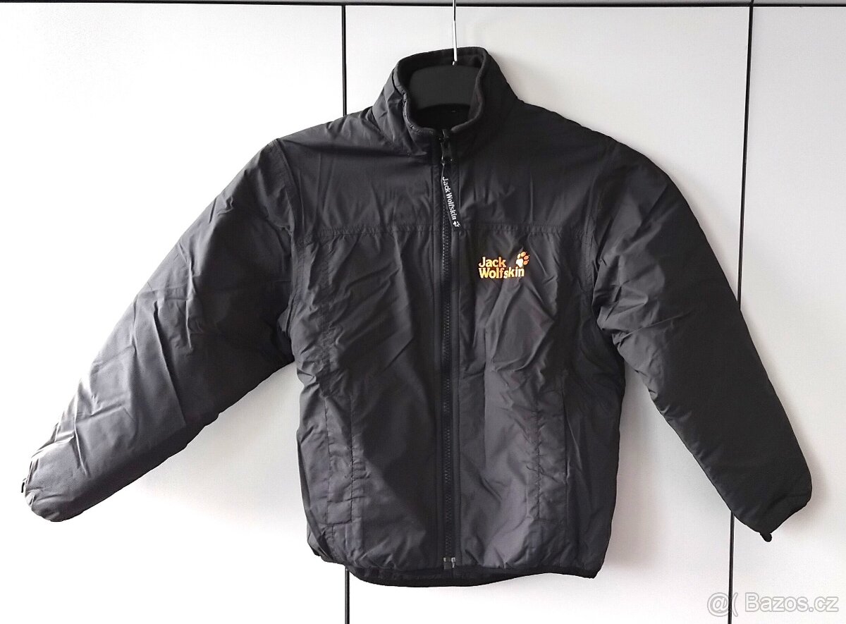 Chlapecká zimní bunda, membrána, vel. 128, zn. Jack Wolfskin - 4