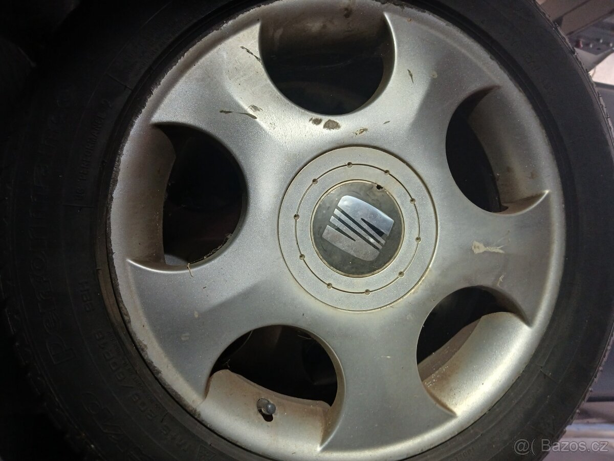 Alu kola 5x112 Alhambra Sharan Galaxy zimní - 4
