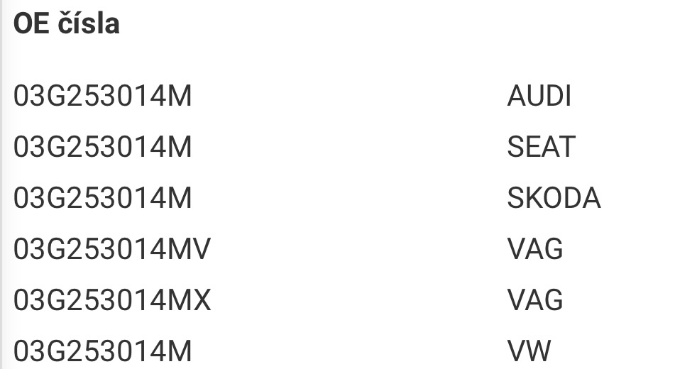 Turbodmychadlo VW 1.9TDi 77kW BLS - 4